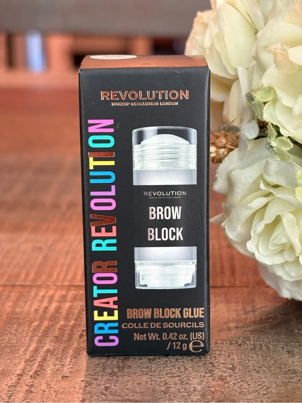NEW Makeup REVOLUTION London Creator Revolution BROW BLOCK GLUE!